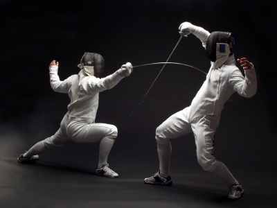 you will never learn from fencing