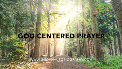 God centered prayer, is God listening