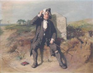The weary traveler – John Ritchie (1828 – 1905)